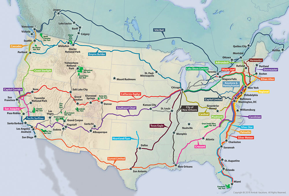 Amtrak System Map Sexiz Pix
